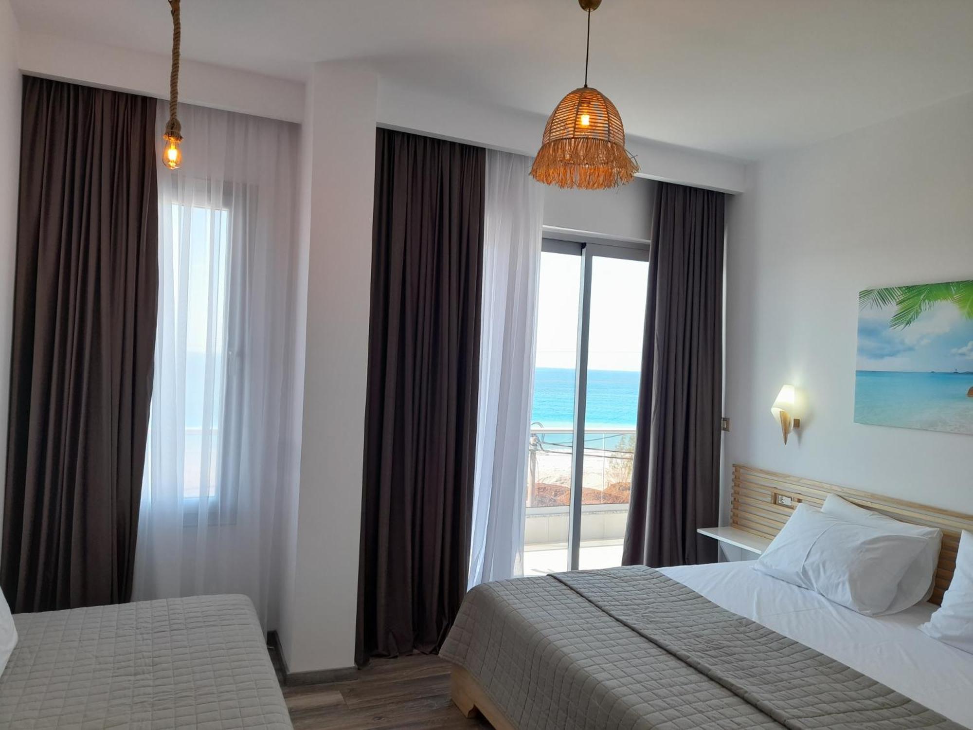 Anxhelos Hotel Химара Номер фото